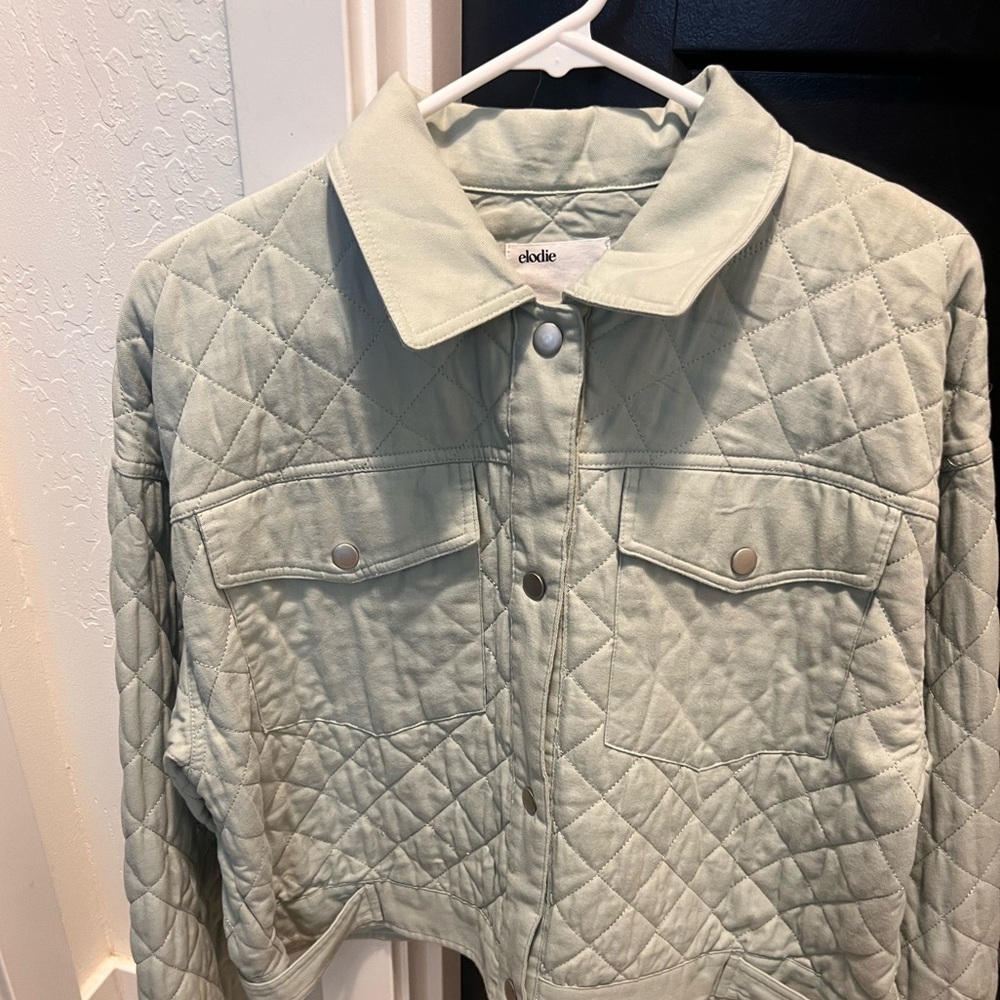 NWT Elodie quilted cropped jacket size XL - Picture 5 of 6